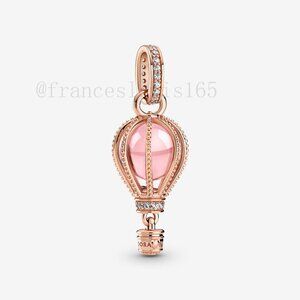 Pandora Sparkling Pink Hot Air Balloon Dangle Charm